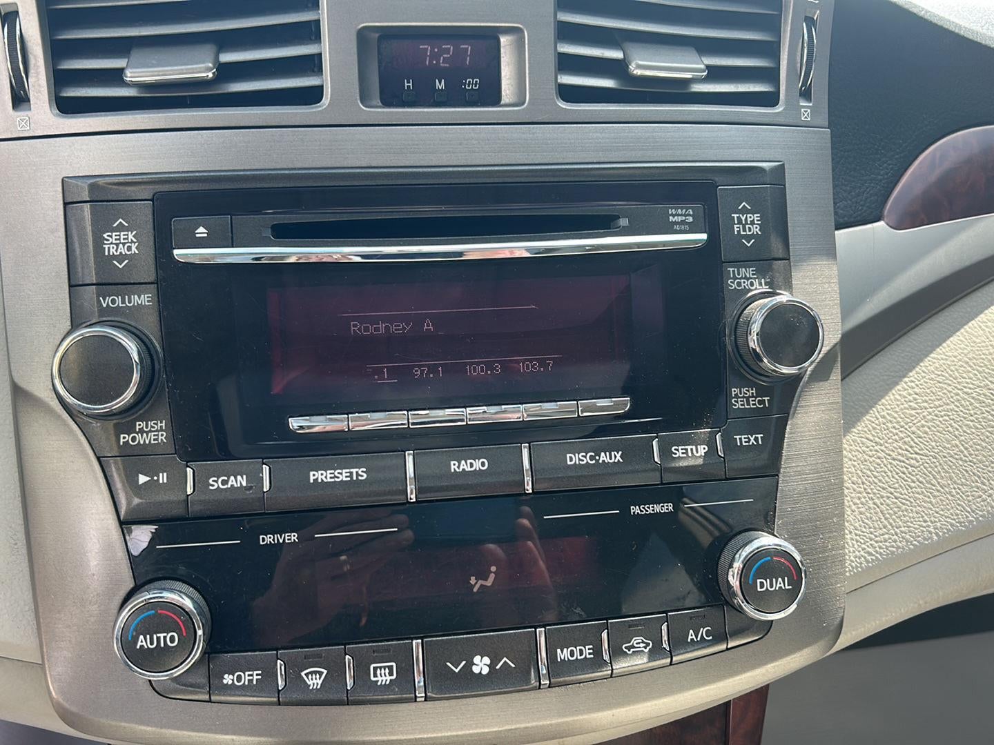 2012 Toyota Avalon Base